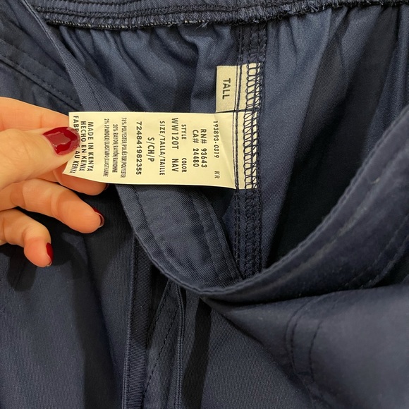 Cherokee navy scrub bottoms with tags - Picture 2 of 3